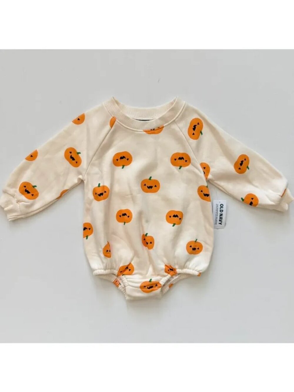 Old Navy Halloween Fleece Onesie Sweatshirt Size 12-18 Months